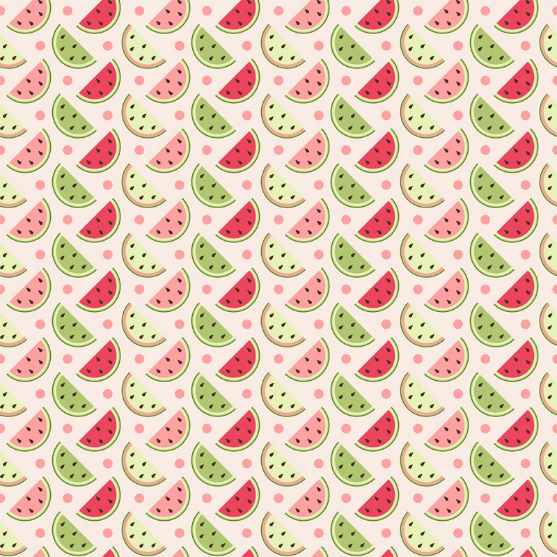 Cotton Fabric - Watermelon